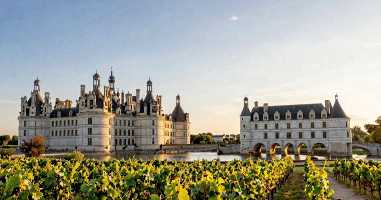 châteaux de la loire en 2 jours : itinéraire efficace