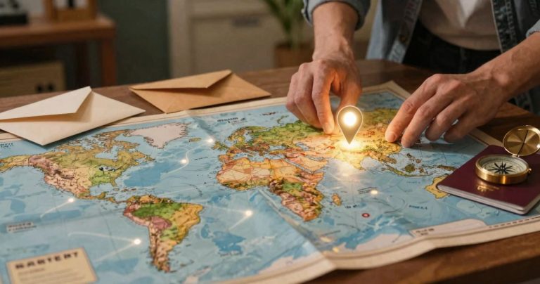 jeu de voyage: révélation progressive qui surprend