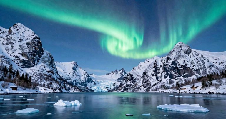 meilleurs pays nordiques en hiver: aurores boréales